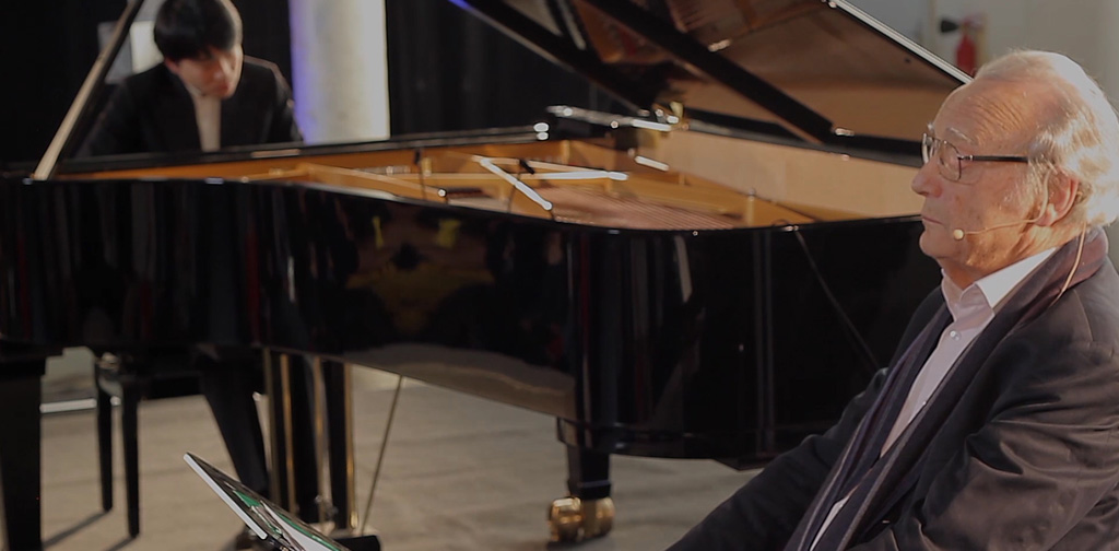 Conversation between Words and Music -  with Kit Armstrong and Alfred Brendel  